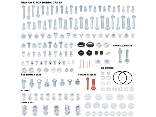 Kit de pernos BOLT PRO-PACK HONDA CR-CRF-CRFX