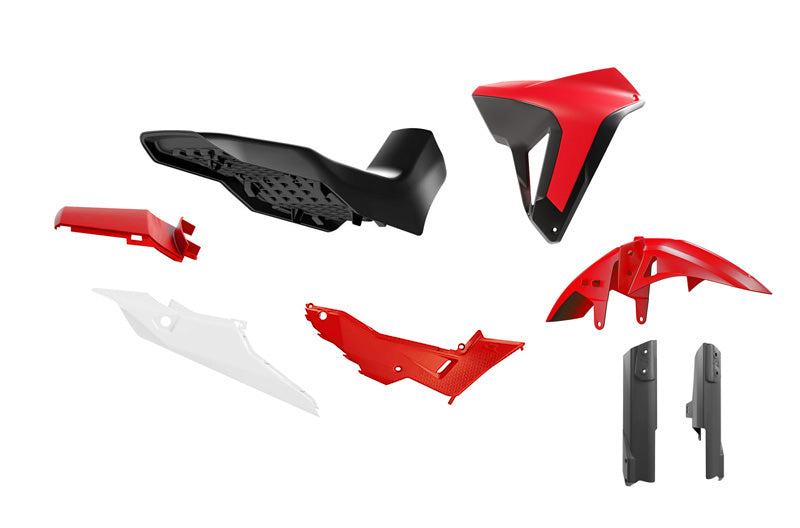 Kit de plasticos Revolution Honda Transalp 750.