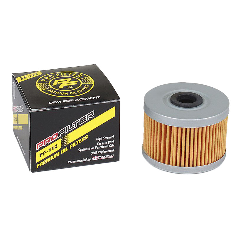 Filtro de aceite Pro Filter / HONDA - KAWASAKI - GAS GAS - POLARIS - SUZUKI / PF-112