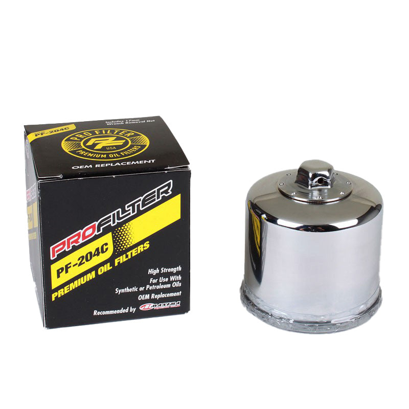 Filtro de aceite Pro Filter / HONDA - YAMAHA - KAWASAKI  - SUZUKI - TRIUMPH / PF-204