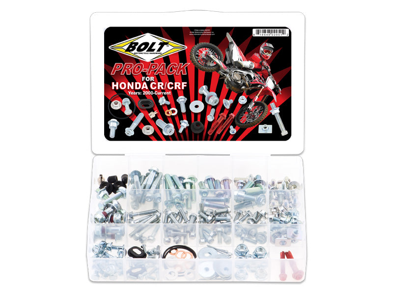 Kit de pernos BOLT  PRO-PACK HONDA CR-CRF-CRFX