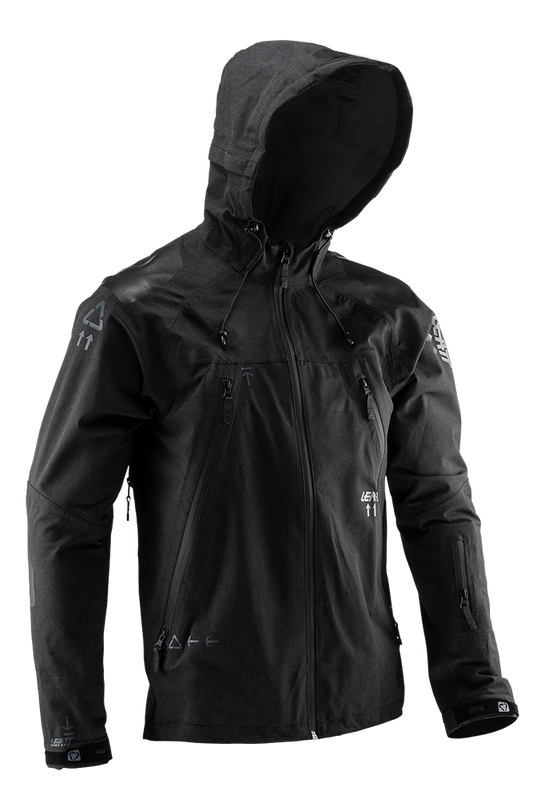 Chaqueta De Moto Leatt 4.5 Lite Unisex - Impermeable, Transpirable Y Con Mangas Desmontables