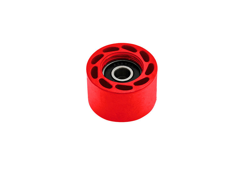 RODILLO DE CADENA INT D8MM -ROJO-REPLICA HONDA-CR/CRF-R