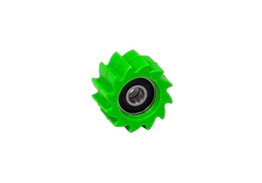 RODILLO DE CADENA INT D8MM -VERDE-REPLICA KAWASAKI-KXF-
